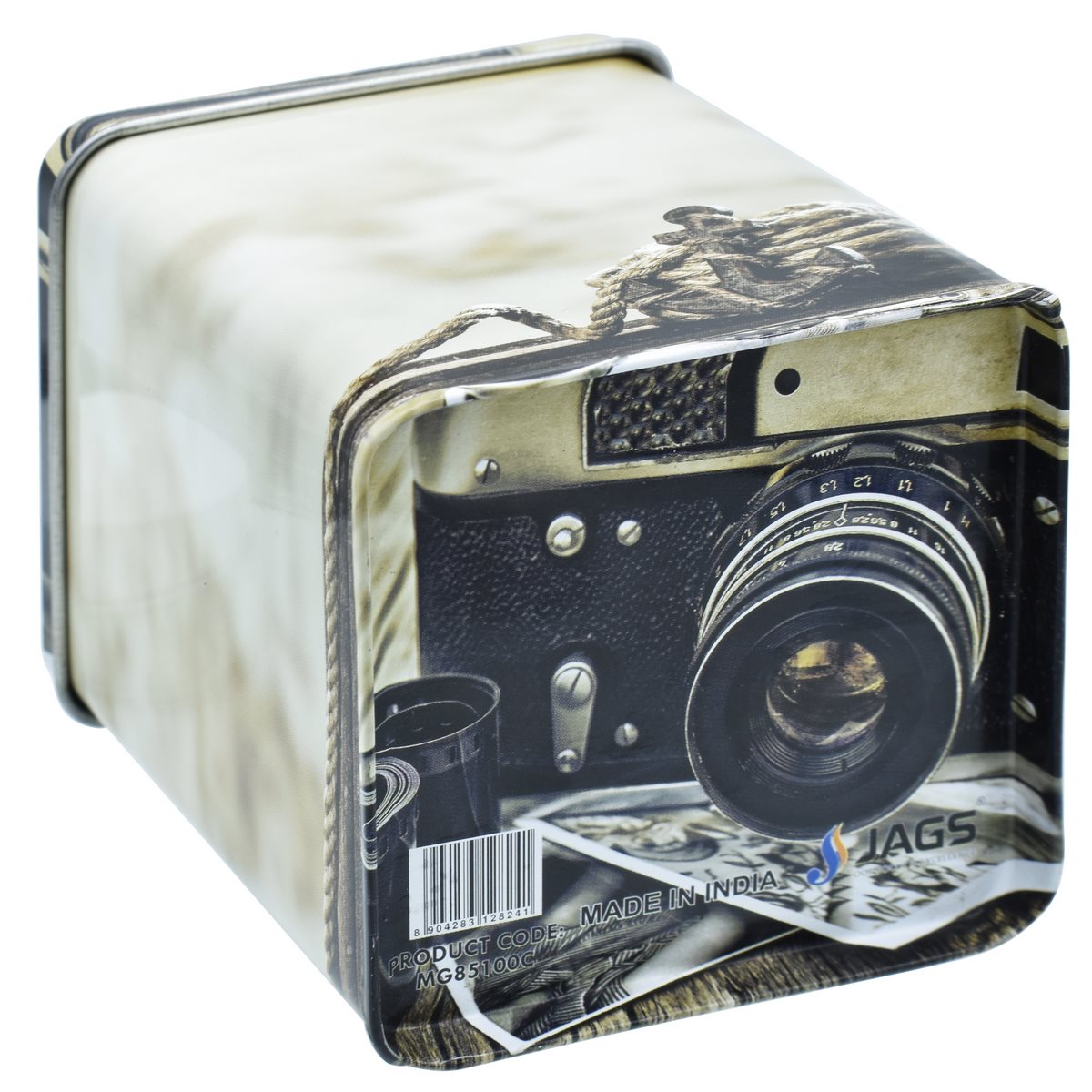 Gift To Love | Metal Gift Box Print Square | Size : 85 X 85 X 100 Mmh | Code : MG85100C