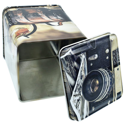 Gift To Love | Metal Gift Box Print Square | Size : 85 X 85 X 100 Mmh | Code : MG85100C