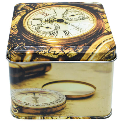 Gift To Love | Metal Gift Box Printed Square | Size : 85 X 85 X 75 Mmh | Code : MG8575-B