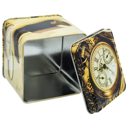 Gift To Love | Metal Gift Box Printed Square | Size : 85 X 85 X 75 Mmh | Code : MG8575-B