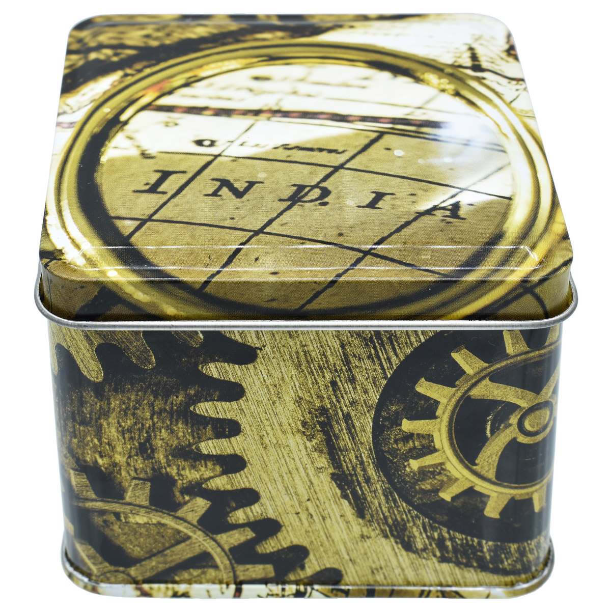 Gift To Love | Metal Gift Box Printed Square | Size : 85 X 85 X 75 Mmh | Code : MG8575-C
