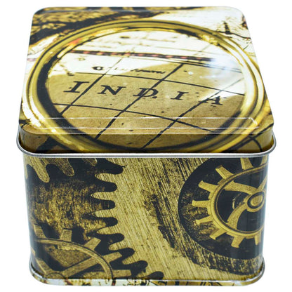 Gift To Love | Metal Gift Box Printed Square | Size : 85 X 85 X 75 Mmh | Code : MG8575-C