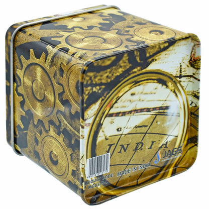 Gift To Love | Metal Gift Box Printed Square | Size : 85 X 85 X 75 Mmh | Code : MG8575-C