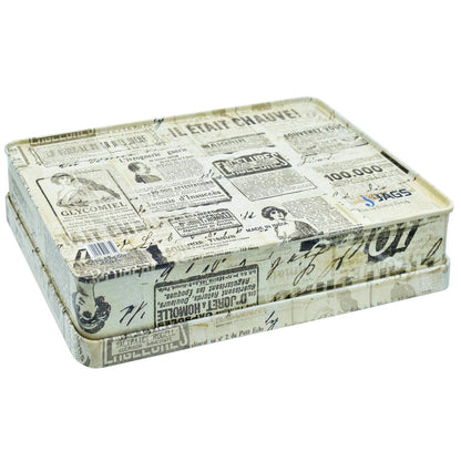 Gift To Love | Metal Gift Box Print Rect Tins | Size : 221 X 141 X 47 Mm | Code : MGBR01