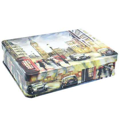 Gift To Love | Metal Gift Box Print Rect Tins | Size : 221 X 141 X 47 Mm | Code : MGBR02