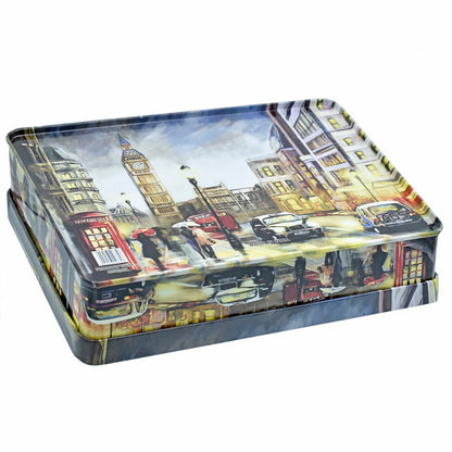 Gift To Love | Metal Gift Box Print Rect Tins | Size : 221 X 141 X 47 Mm | Code : MGBR02