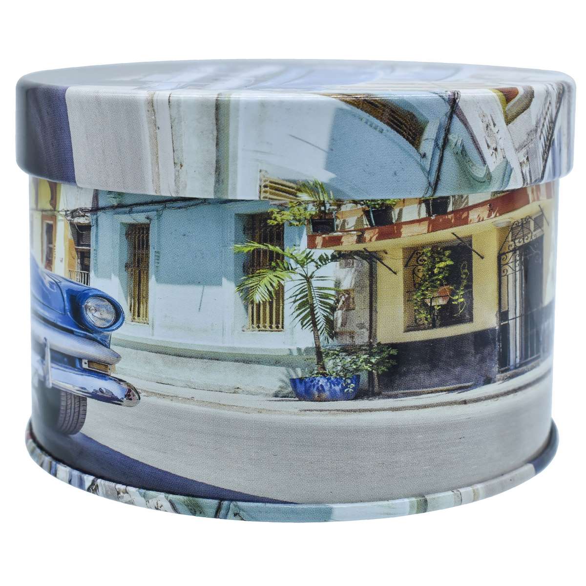 Gift To Love | Metal Gift Box Print Round | Size : 92 X 60 Mm H | Code : MGBR60-A