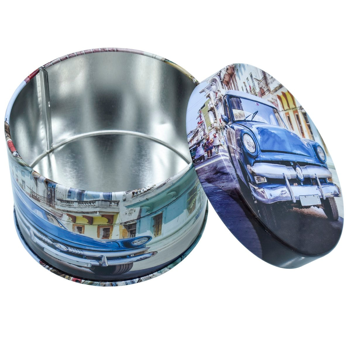 Gift To Love | Metal Gift Box Print Round | Size : 92 X 60 Mm H | Code : MGBR60-A