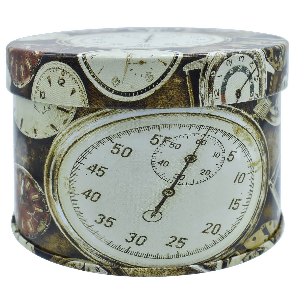 Gift To Love | Metal Gift Box Print Round | Size : 92 X 60 Mmh | Code : MGBR60-B