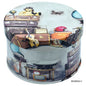 Gift To Love | Metal Gift Box Print Round | Size : 92 X 60 Mmh | Code : MGBR60-C
