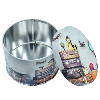 Gift To Love | Metal Gift Box Print Round | Size : 92 X 60 Mmh | Code : MGBR60-C