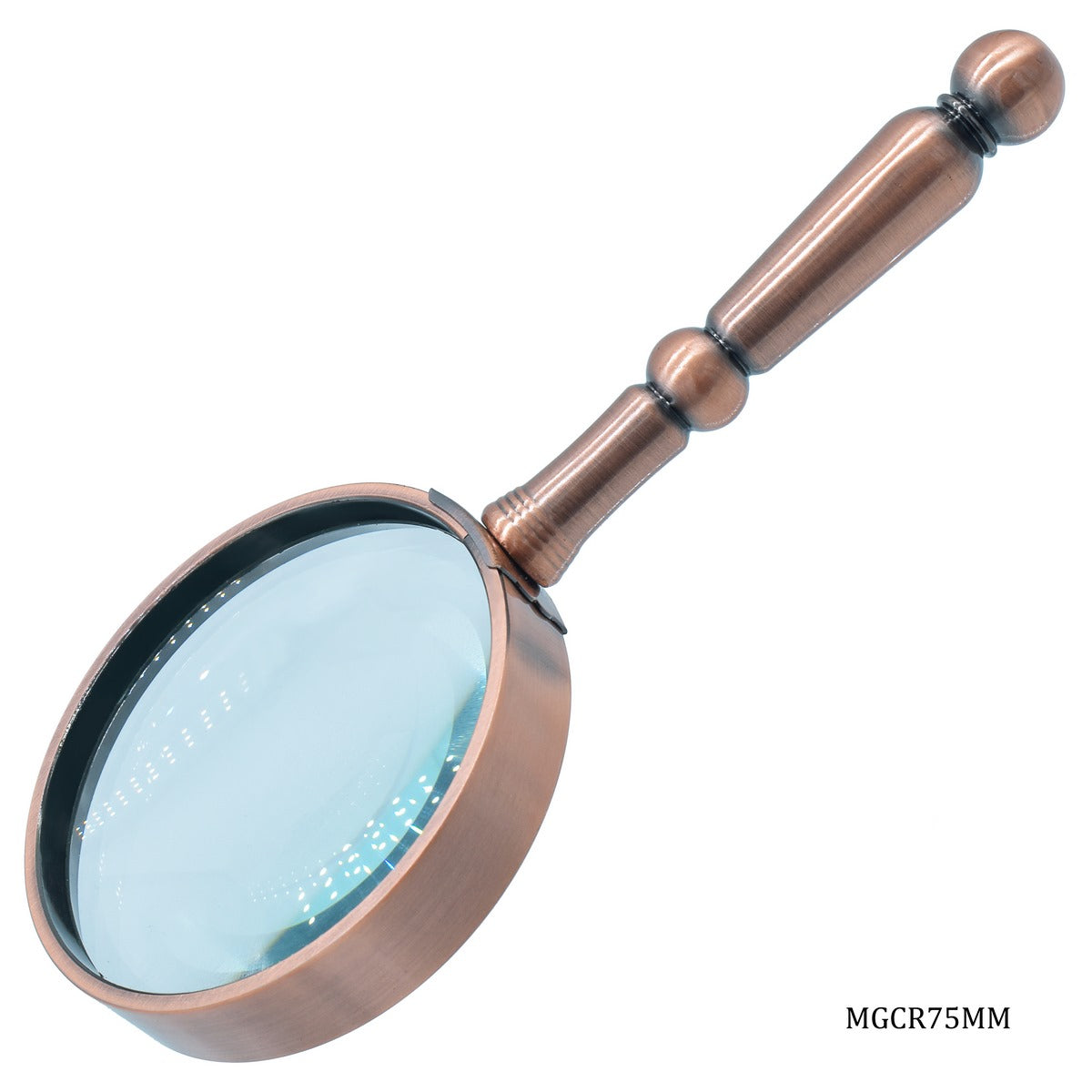 Gift To Love | Magnified Glass Cooper | Size : 75 Mm | Code : MGCR75MM