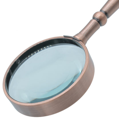 Gift To Love | Magnified Glass Cooper | Size : 75 Mm | Code : MGCR75MM