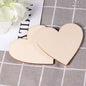 Gift To Love | Mdf Heart | Size : 3 Inch | Pcs : 10 Pcs | Code : MH3