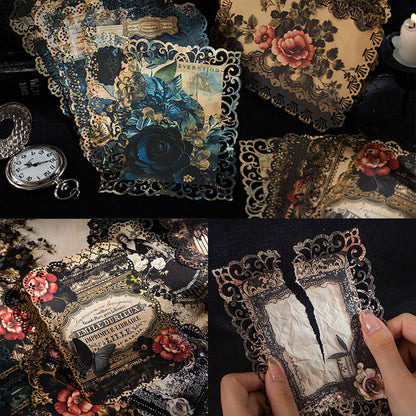 Gift To Love | Gothic Style Deco Sticker Pack | Pcs : 10 Pc | Code : MHDGTLM004