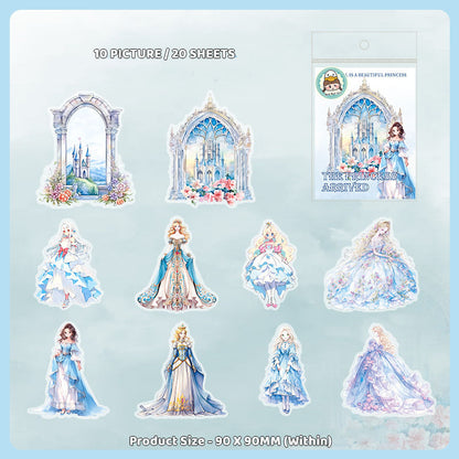 Gift To Love | Princess Arrival Deco Sticker | Pcs : 20 Pcs | Code : MHDGZJD003
