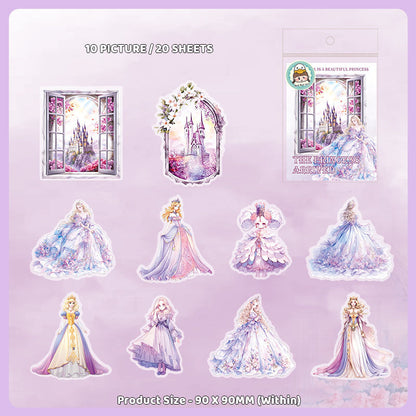 Gift To Love | Princess Arrival Deco Sticker | Pcs : 20 Pcs | Code : MHDGZJD004