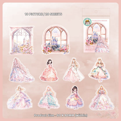 Gift To Love | Princess Arrival Deco Sticker | Pcs : 20 Pcs | Code : MHDGZJD006