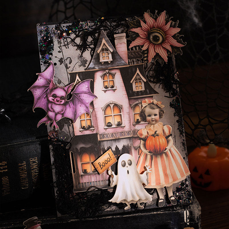 Gift To Love | Halloween Handbook Deco Sticker | Pcs : 25 Pcs | Code : MHDKHPD003