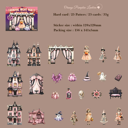 Gift To Love | Halloween Handbook Deco Sticker | Pcs : 25 Pcs | Code : MHDKHPD003