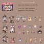 Gift To Love | Halloween Handbook Deco Sticker | Pcs : 25 Pcs | Code : MHDKHPD003