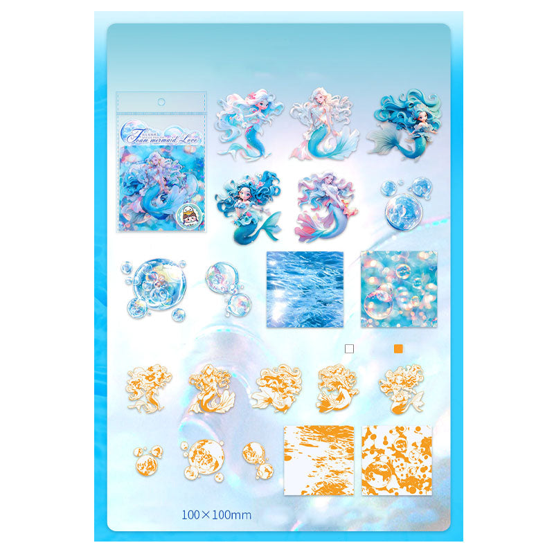 Gift To Love | Mermaid Fantasy Pet Sticker | Pcs : 10 Pcs | Code : MHDPPMR001
