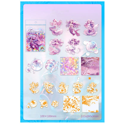 Gift To Love | Mermaid Fantasy Pet Sticker | Pcs : 10 Pcs | Code : MHDPPMR005