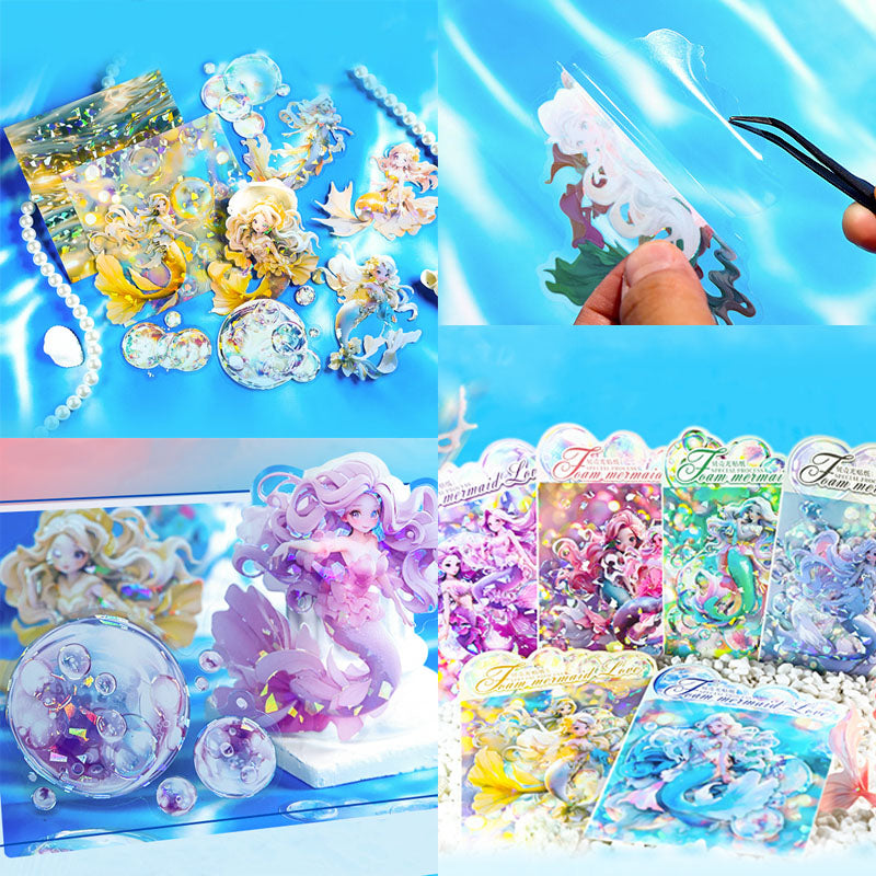 Gift To Love | Mermaid Fantasy Pet Sticker | Pcs : 10 Pcs | Code : MHDPPMR006