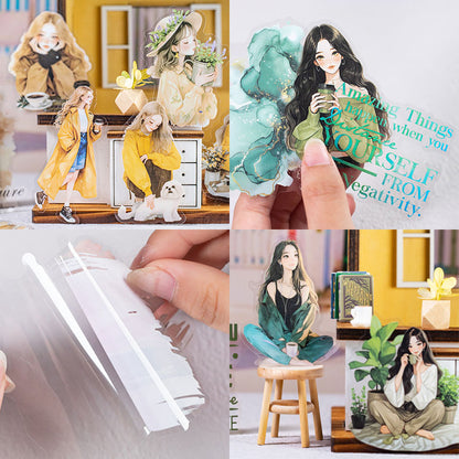Gift To Love | Daily Life Of Girl Character | Pcs : 30 Pcs | Code : MHDSNSH005