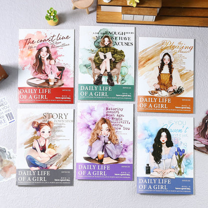 Gift To Love | Daily Life Of Girl Character | Pcs : 30 Pcs | Code : MHDSNSH005
