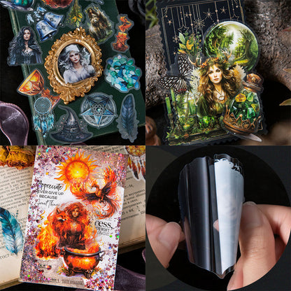 Gift To Love | Sacred Magic Book Series Sticker | Pcs : 40 Pc | Code : MHDSSMF002