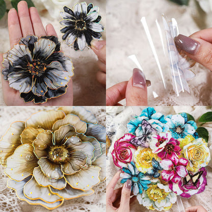 Gift To Love | Handbook Deco Flower Sticker | Pcs : 10 Pcs | Code : MHDYDHK006