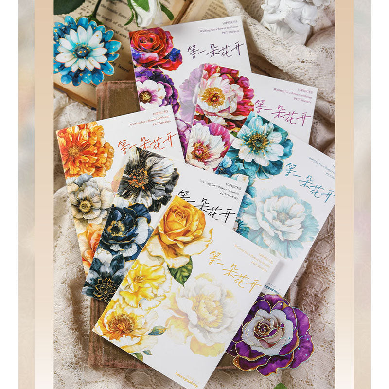 Gift To Love | Handbook Deco Flower Sticker | Pcs : 10 Pcs | Code : MHDYDHK006