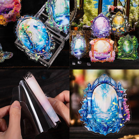 Gift To Love | Magic Mirror Deco Sticker | Pcs : 5 Pcs | Code : MHZJ002