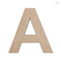 Gift To Love | Letter A Mdf Cutout | Size : 6 Inch | Code : MLA