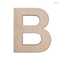 Gift To Love | Letter B Mdf Cutout | Size : 6 Inch | Code : MLB