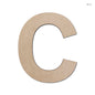 Gift To Love | Letter C Mdf Cutout | Size : 6 Inch | Code : MLC