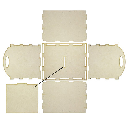 Gift To Love | Mdf Laser Cutting Pen Stand | Code : MLC210