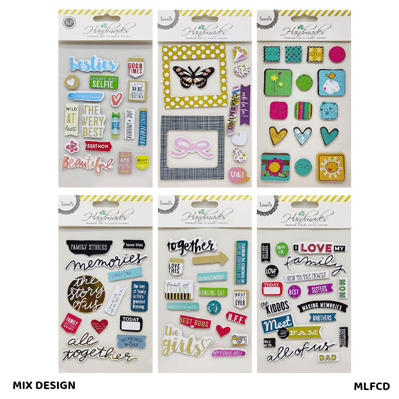 Gift To Love | Scrapbooking 3D Sticker | Code : MLFCD