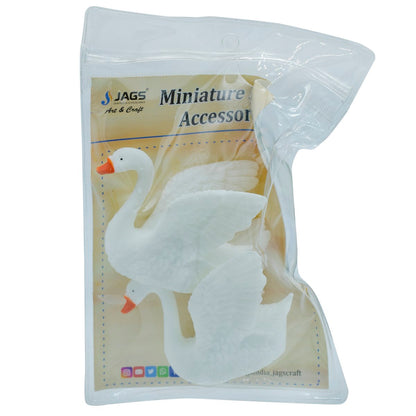 Gift To Love | Miniature Model Swan | Pcs : 2 Pcs | Code : MMA09