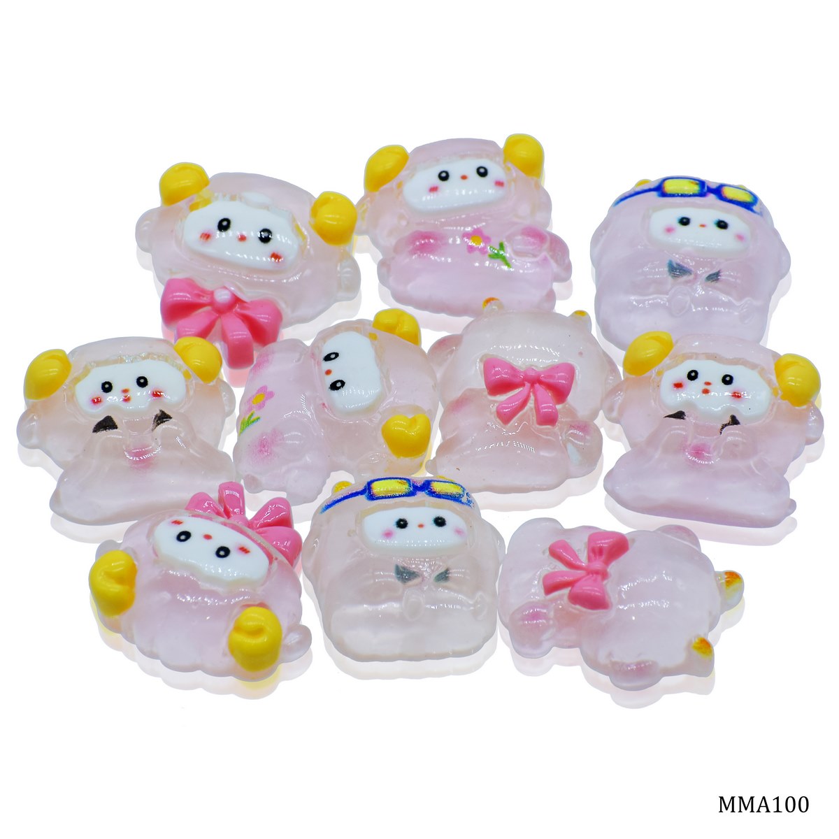 Gift To Love | Miniature Model Sheep | Color : Pink | Pcs : 10 Pcs | Code : MMA100