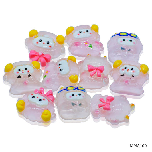 Gift To Love | Miniature Model Sheep | Color : Pink | Pcs : 10 Pcs | Code : MMA100