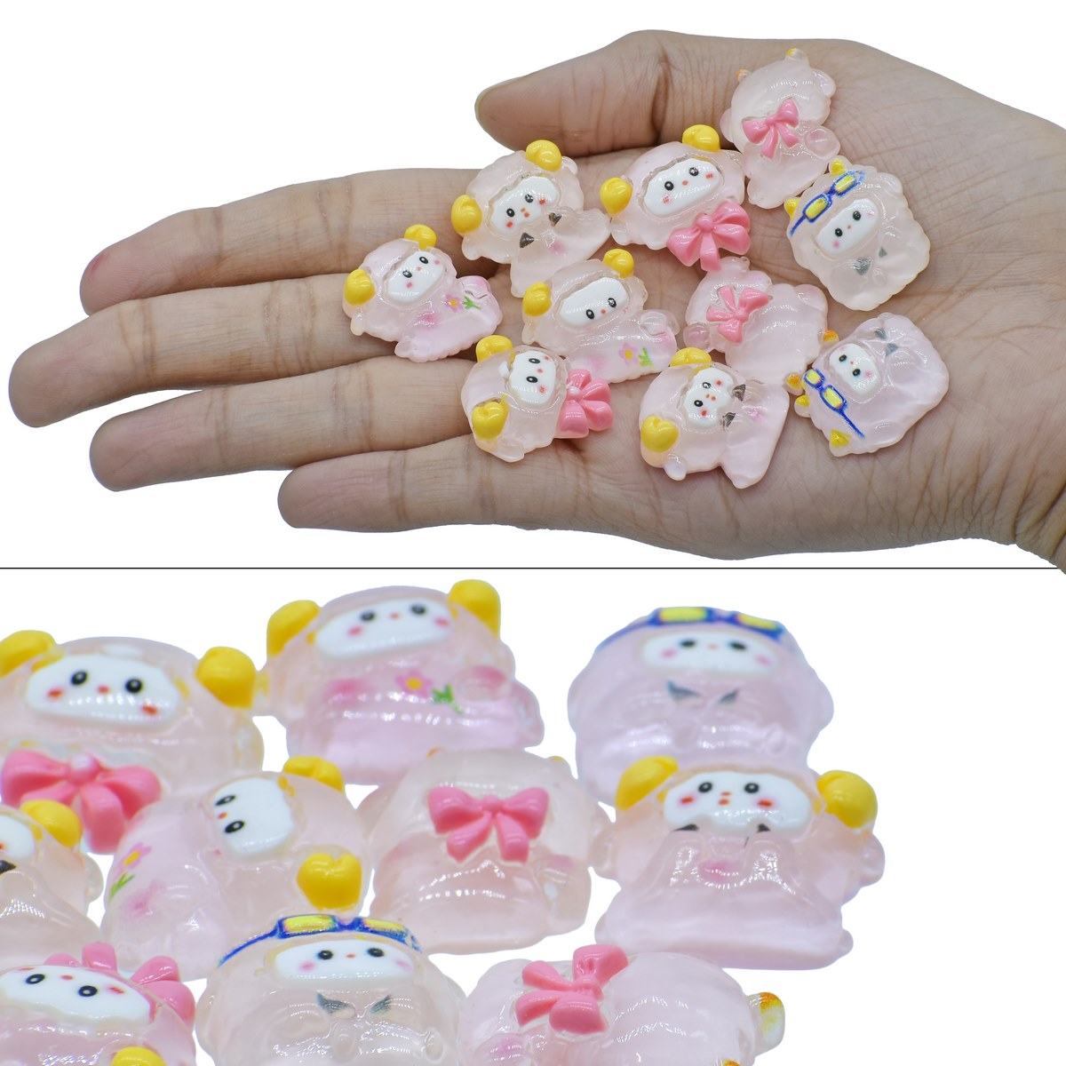 Gift To Love | Miniature Model Sheep | Color : Pink | Pcs : 10 Pcs | Code : MMA100