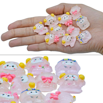Gift To Love | Miniature Model Sheep | Color : Pink | Pcs : 10 Pcs | Code : MMA100
