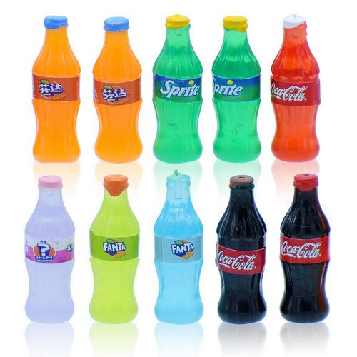 Gift To Love | Miniature Model Soft Drink Bottles Set 10 Pics | Code : MMA101