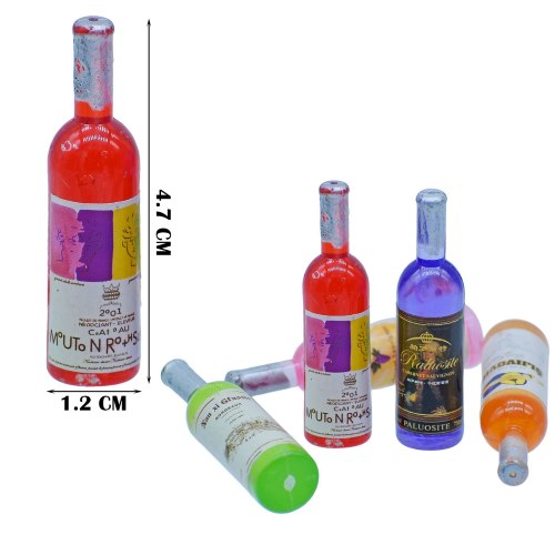 Gift To Love | Miniature Model Wine Bottles Set 5 Pics | Code : MMA105