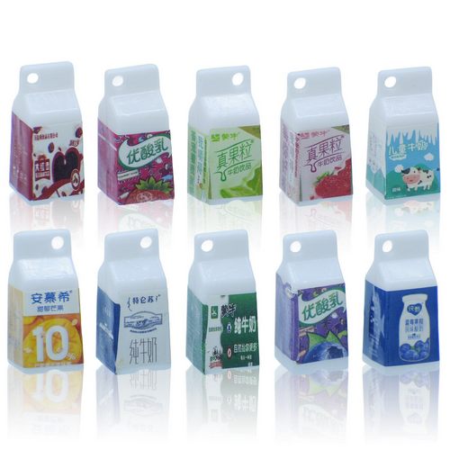 Gift To Love | Miniature Model Juice Drinks Bottles Set 10 Pics | Code : MMA107