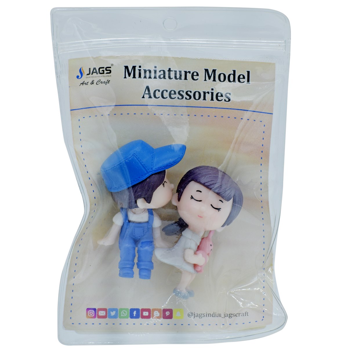 Gift To Love | Miniature Model Sitting Couple | Code : MMA22
