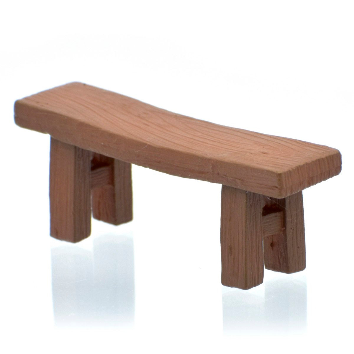 Gift To Love | Miniature Model Bench | Color : Brown | Pcs : 2 Pcs | Code : MMA24