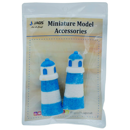 Gift To Love | Miniature Model Light House | Pcs : 2 Pcs | Code : MMA25
